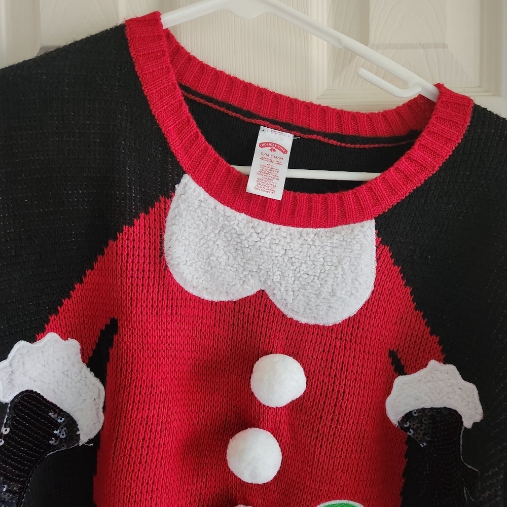 Two Person Ugly Christmas Sweater Size S / M - Picture 3 of 7